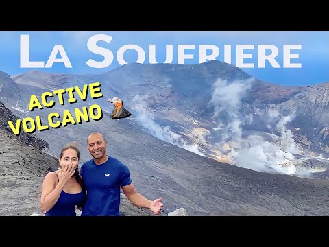 First time Hiking an ACTIVE VOLCANO - La Soufriere | St Vincent - Travel Vlog