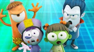 Funny Animated Cartoon | Spookiz Throwback Thursday Halloween Party 스푸키즈 | Videos For Kids