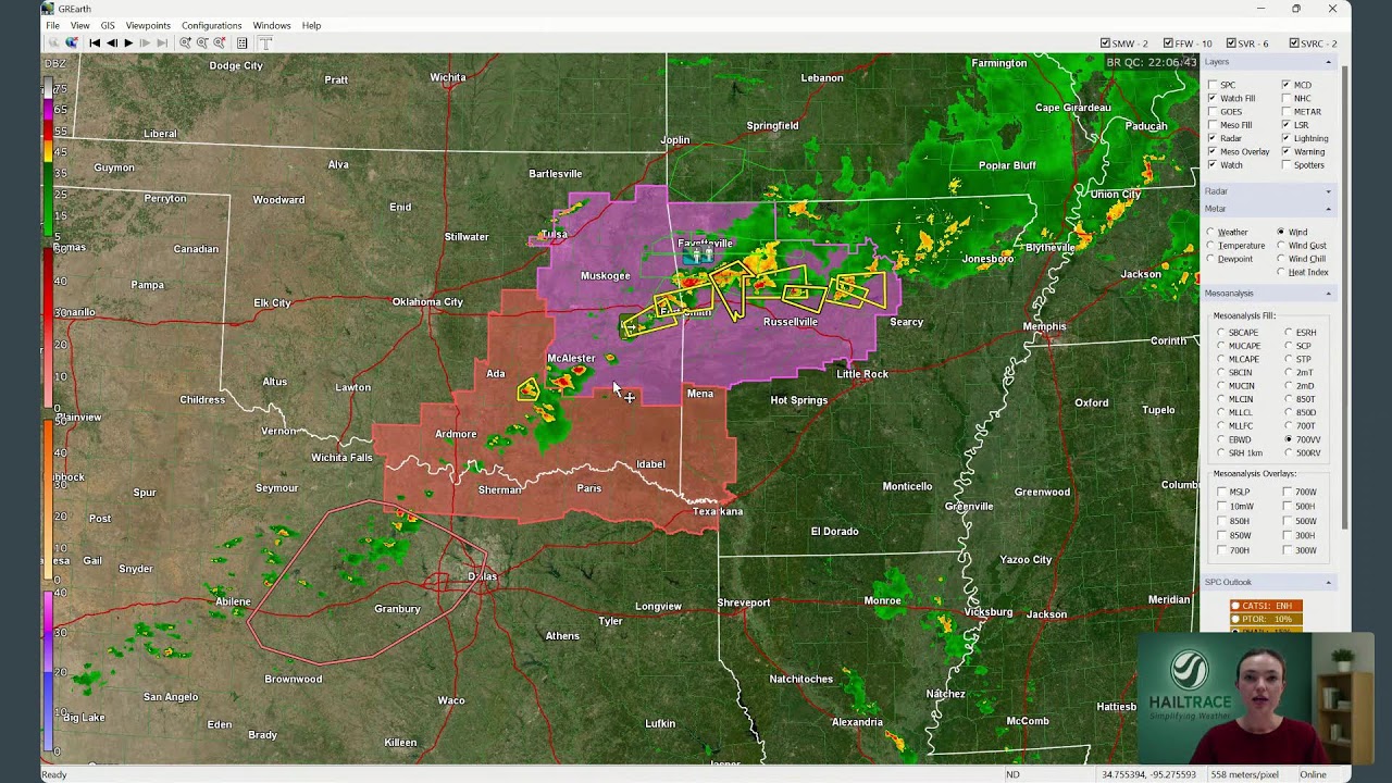 LIVE RADAR UPDATE: Tornado Watch Issued! - YouTube
