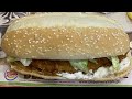 Extra long chicken  burger king vlog  253