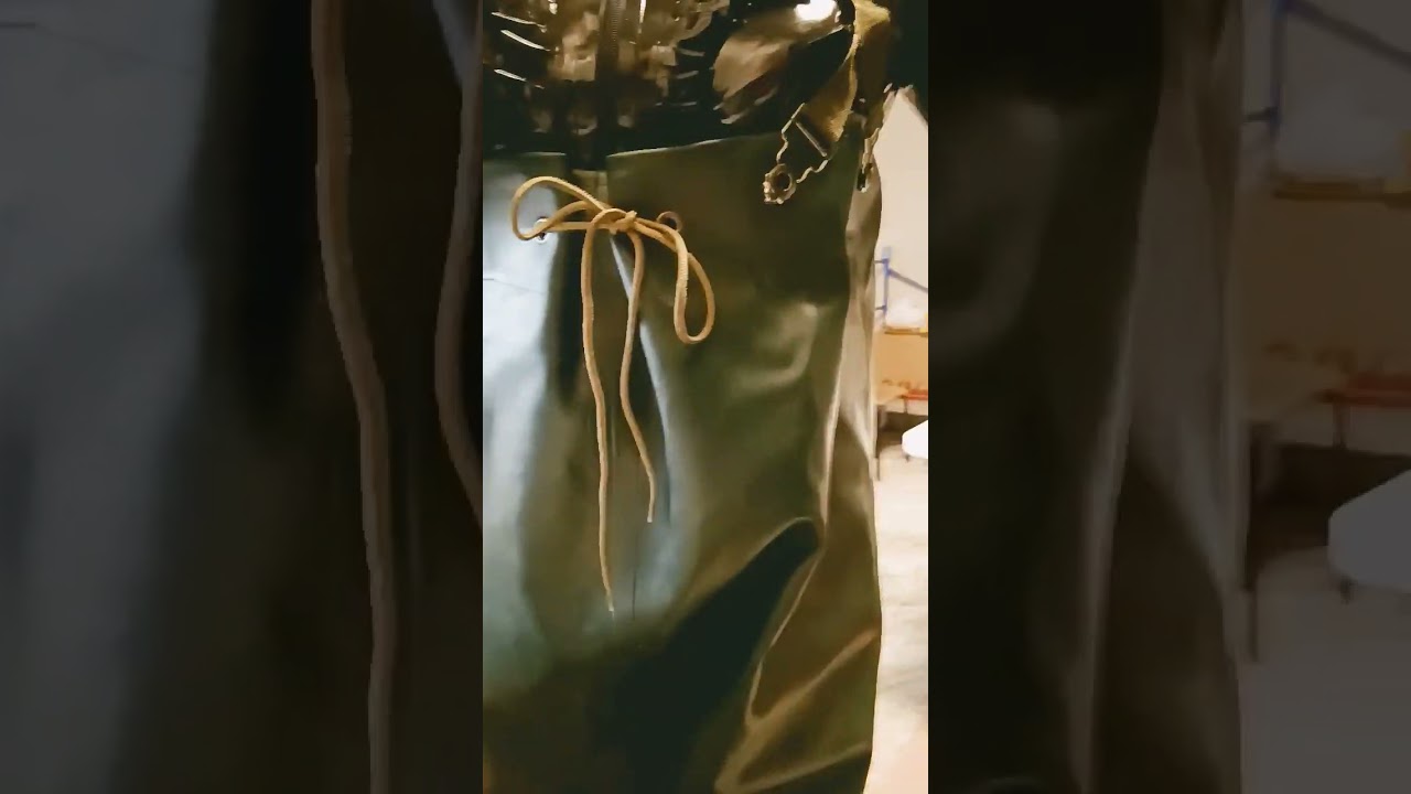 Short - Heavy Rubber Waders and Coffee - 2