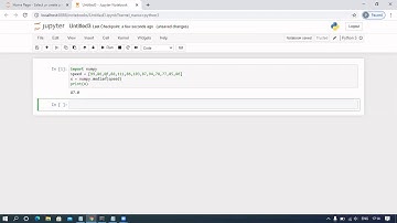 How to calculate median using machine learning| Code to calculate median| Python| Machine learning