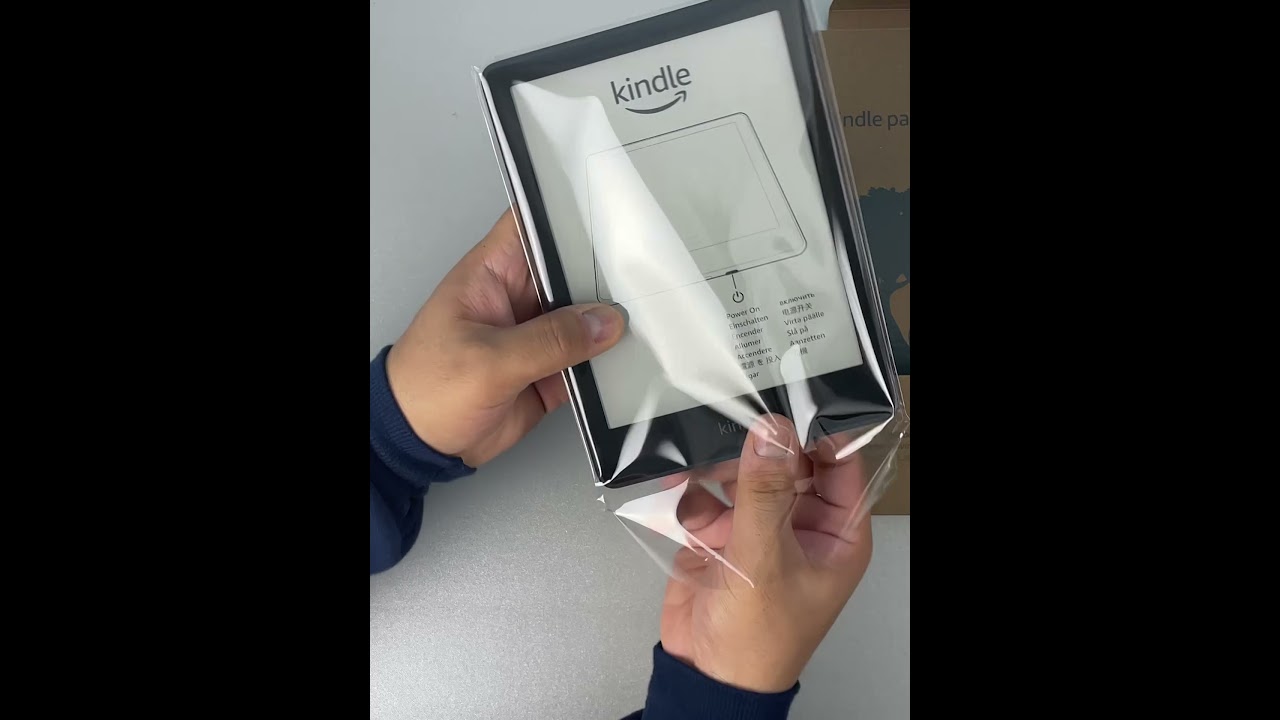 Kindle Paperwhite 2022 Unboxing ASMR