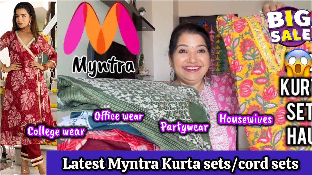 myntra long kurta
