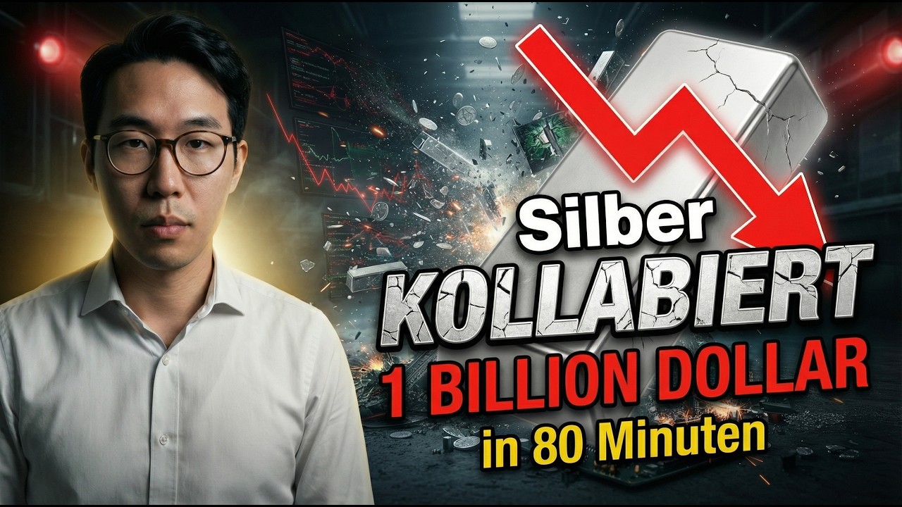 Silber kollabiert – 1 Billion Dollar in 80 Minuten