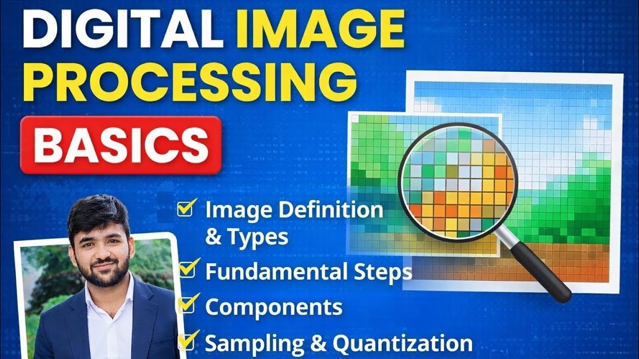 Digital Image Processing Explained | Image Definition, Types, Sampling ...