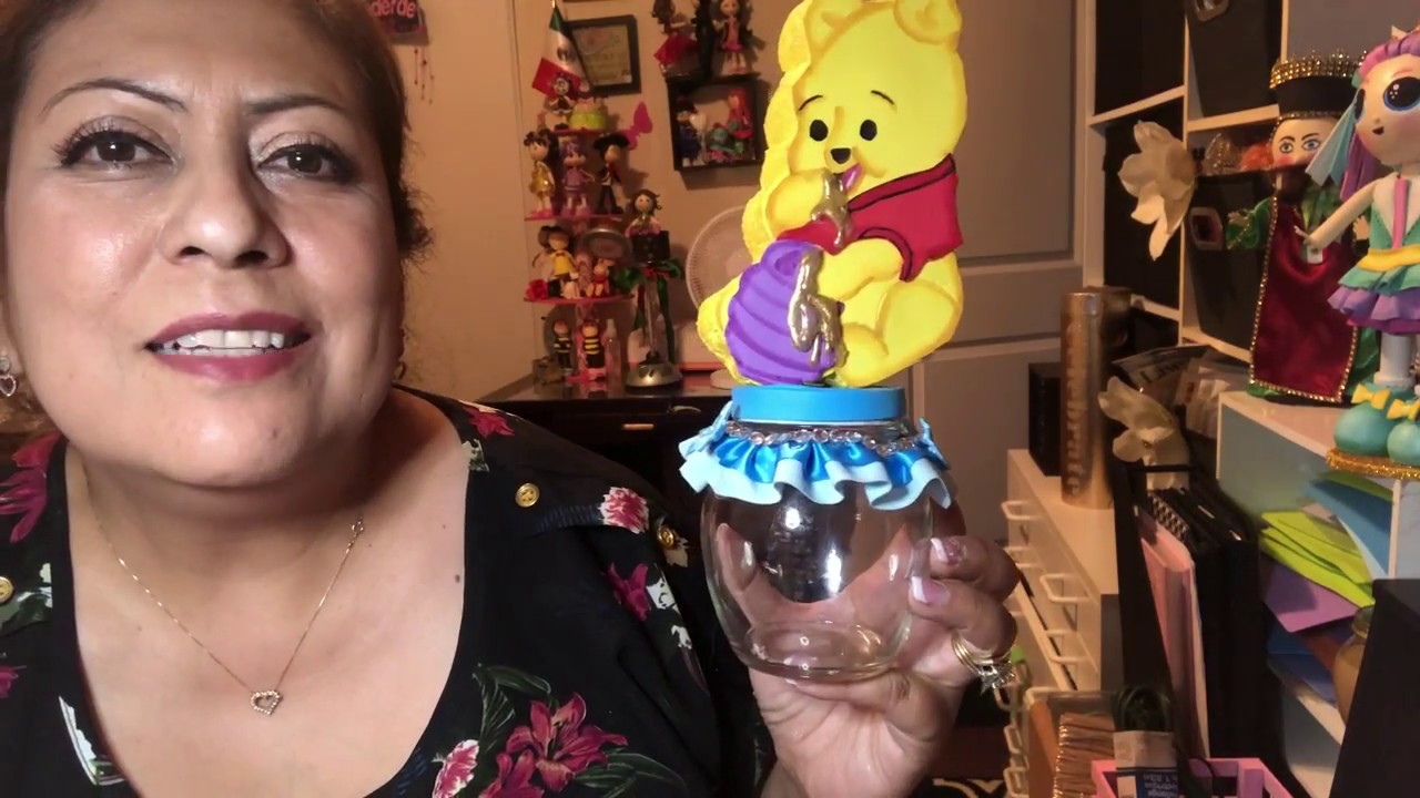 Winnie The Pooh Centro De Mesa Para Baby Shower By Foamycreationsymas