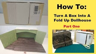 Part 1 Turn Box Into 2 Room DollHouse With Fold Out Floor
Please consider what you will be doing to the outside of the box before working on the inside. In the videos I work from the inside out but I might have to wrap masking tape over the finished doors when I work on the outside which means I may have to re-do my paper on the doors. Im okay with that. I just wanted to get up the parts that needed a video to show how I did the floor.
I have more work in progress photos and explanations of the brick house on my blog https://www.sharonojala.com/2019/07/how-to-make-paper-clay-brick-wall.html
Video tour of the Worm House https://youtu.be/4J97AU6Seek
Part 2 of fold out house tutorial https://youtu.be/tZ-w2g4rk28 Part 1 Turn Box Into 2 Room DollHouse With Fold Out Floor