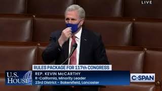Leader McCarthy Slams Democrats' House Rules Package