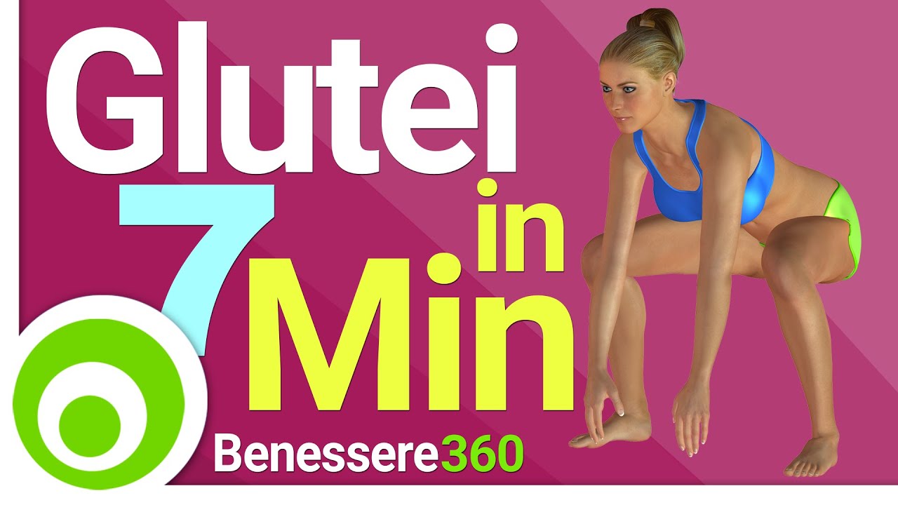 Esercizi Glutei in 7 Minuti - Allenamento Glutei Perfetti (Alti e Sodi)
