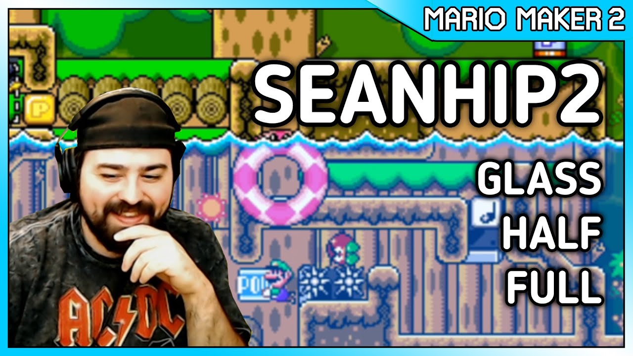 Glass Half Full | SEANHIP2 PUZZLE Level | Super Mario Maker 2 - YouTube