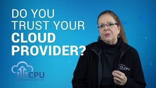 Do You Trust Your Cloud Provider | Cloud Services for MSPs