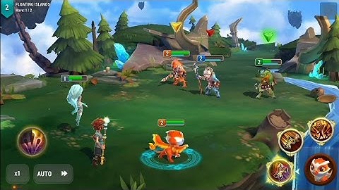 M&M: Elemental Guardians (by Ubisoft Entertainment) - rpg game for android and iOS - gameplay.