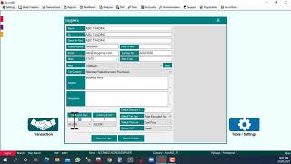 Create New Customer / Supplier Account - AccroBIZ ERP