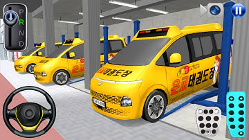 New Taxi car in Auto Repair Shop - 3D Driving Class 2025 - 3D Driving Class - Car Game