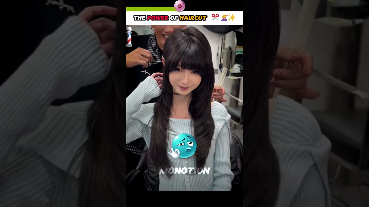 THE Power of HAIRCUT [39] 💈🔥#hairstyle #style #beauty  #transformation #haircut