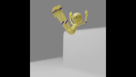 Blender first character animation test