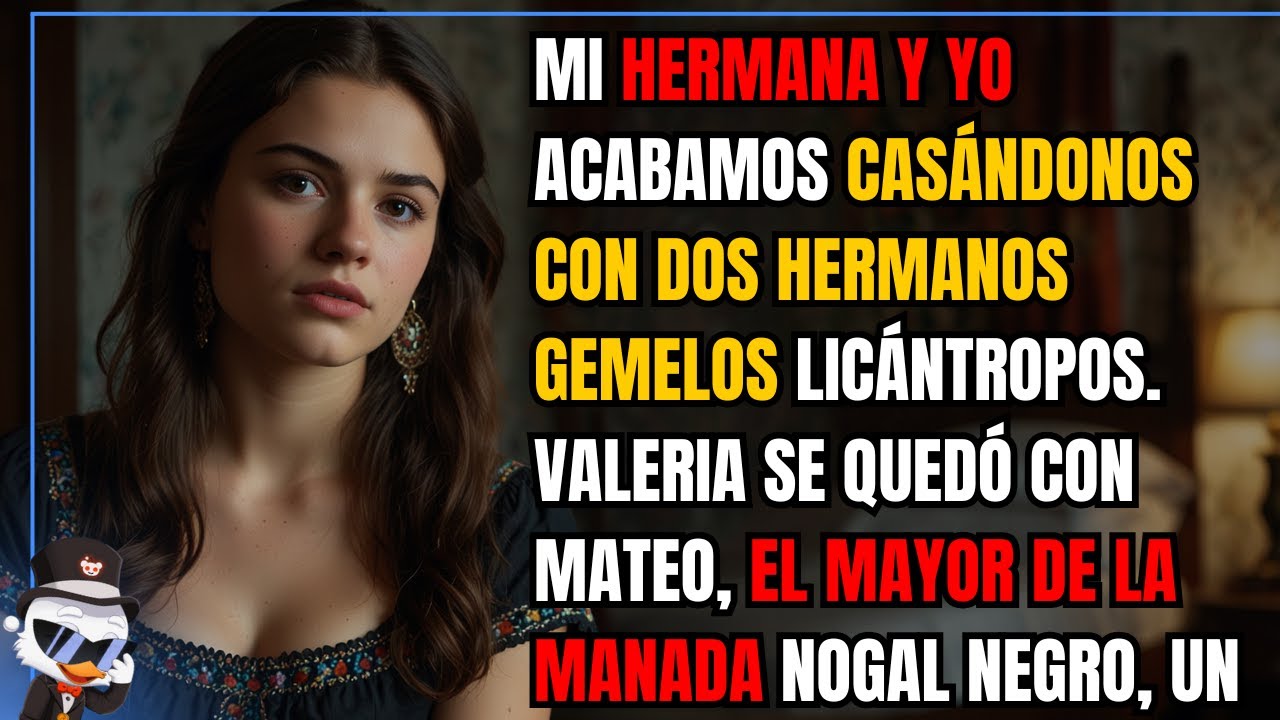 Mi hermana y yo acabamos casándonos con dos hermanos gemelos licántropos. Valeria se quedó con Mateo