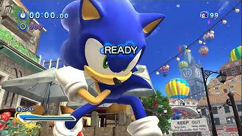 (Best Known Time) Sonic Generations Rooftop Run Act 2 Speedrun 1:29.80 (By Machsonic76)