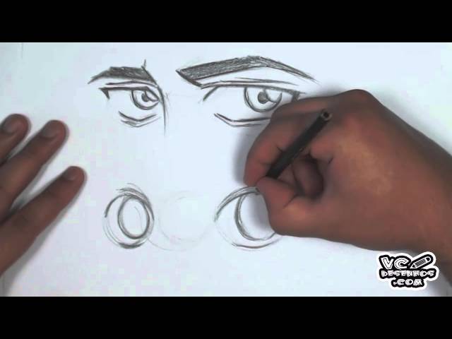 Desenhos de Olhos - Como desenhar Olhos passo a passo