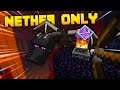 I Beat Minecraft Without Leaving the Nether!