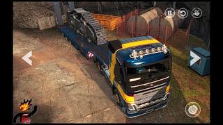 Euro Truck: Driving Simulator Cargo Delivery Game (by Soft Clip Games) / Android Gameplay HD screenshot 5