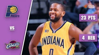 TB - CJ Miles - 23 Points, 6 Three-Pointers, 4 Rebounds vs Cavaliers - 2016-17 Regular Season