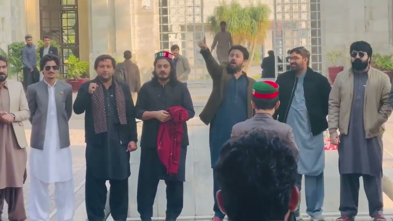 Insaf Student Federation Agriculture University Peshawar Nary Bazi. 