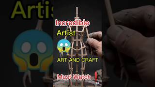😱Satisfying Art and Craft Short | Clay Art Challenge #saywowfun #shorts #artwork