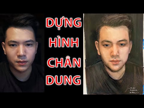 Chân Dung Màu Nước - Quy trình vẽ chân dung  màu nước - Watercolor | Nguyễn Tuyết Mai | Kiến Dương