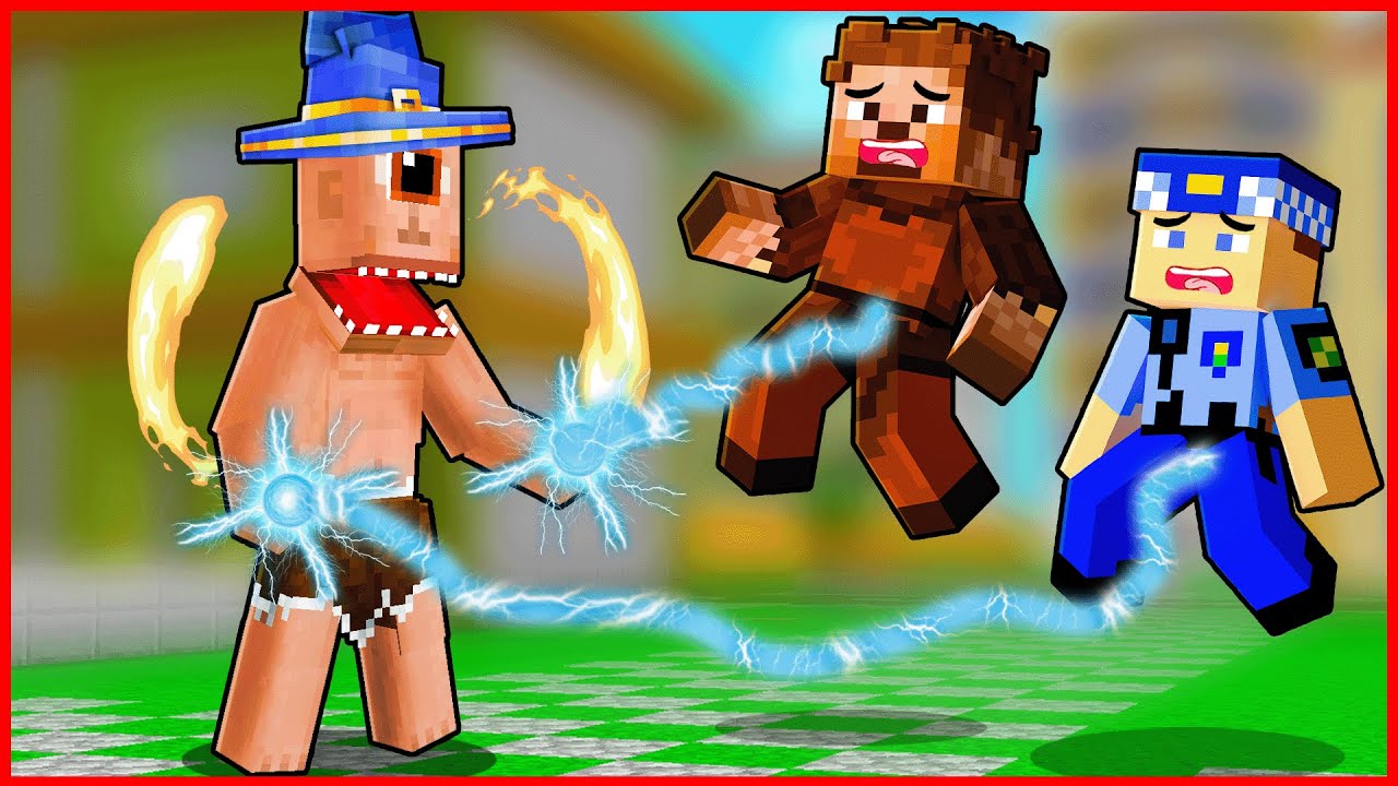 TEPEGÖZ BÜYÜCÜ OLDU! 😱 - Minecraft