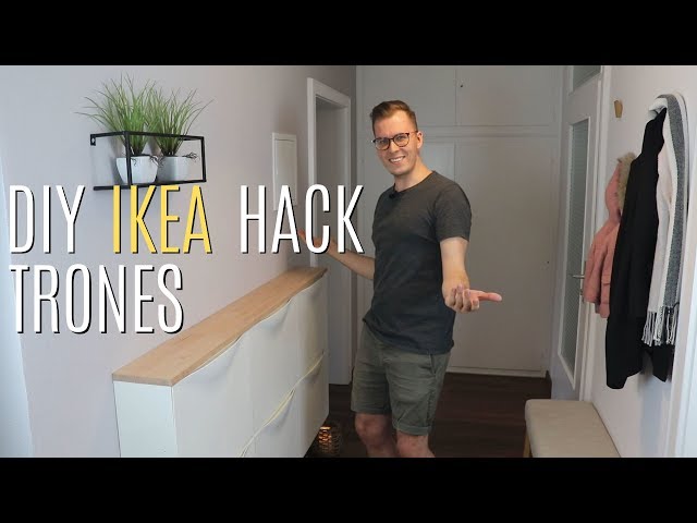 DIY Ikea TRONES Hack: Spruce up your TRONES shoe cabinet | Homemade