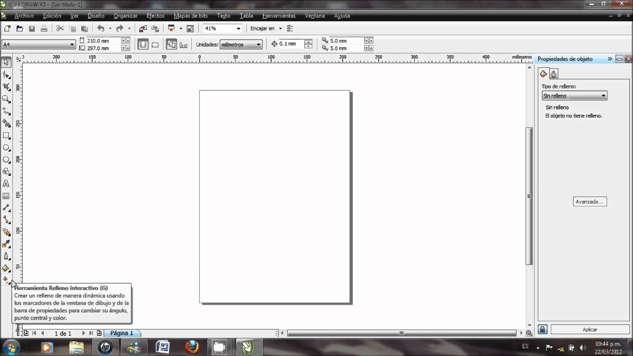 COREL DRAW CAJA DE HERRAMIENTAS - YouTube