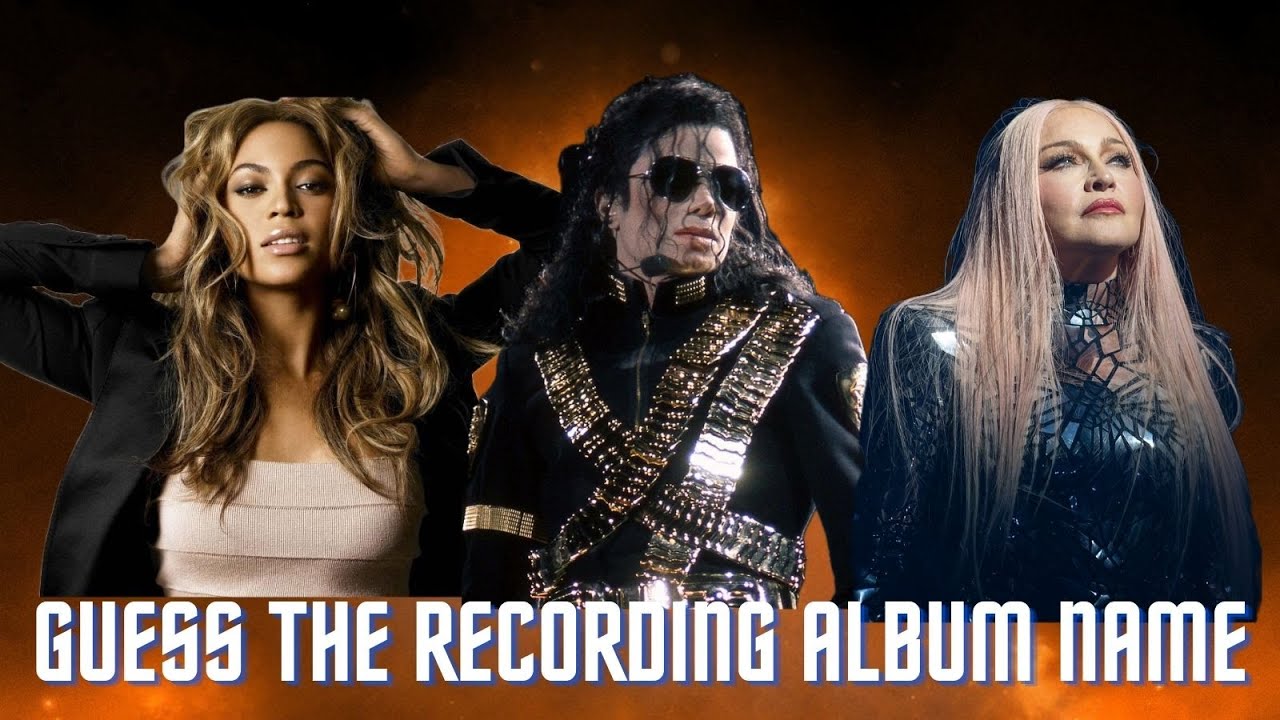 GUESS THE RECORDING ALBUM NAME BY EMOJI | RECORDING NAME QUIZ | EMOJI PUZZLES