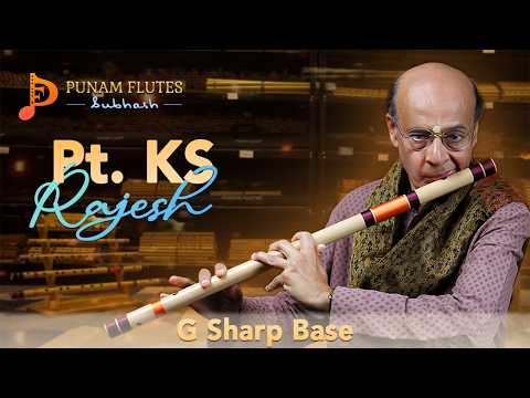 Pt. KS Rajesh ji | Punam Flutes | G Sharp base #punamflutes #bansuri #flutes #bambooflute