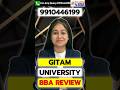 The SHOCKING Truth About GITAM University BBA Fees and Placements