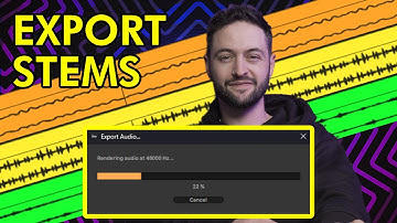 How to Export Stems from Ableton Live 12