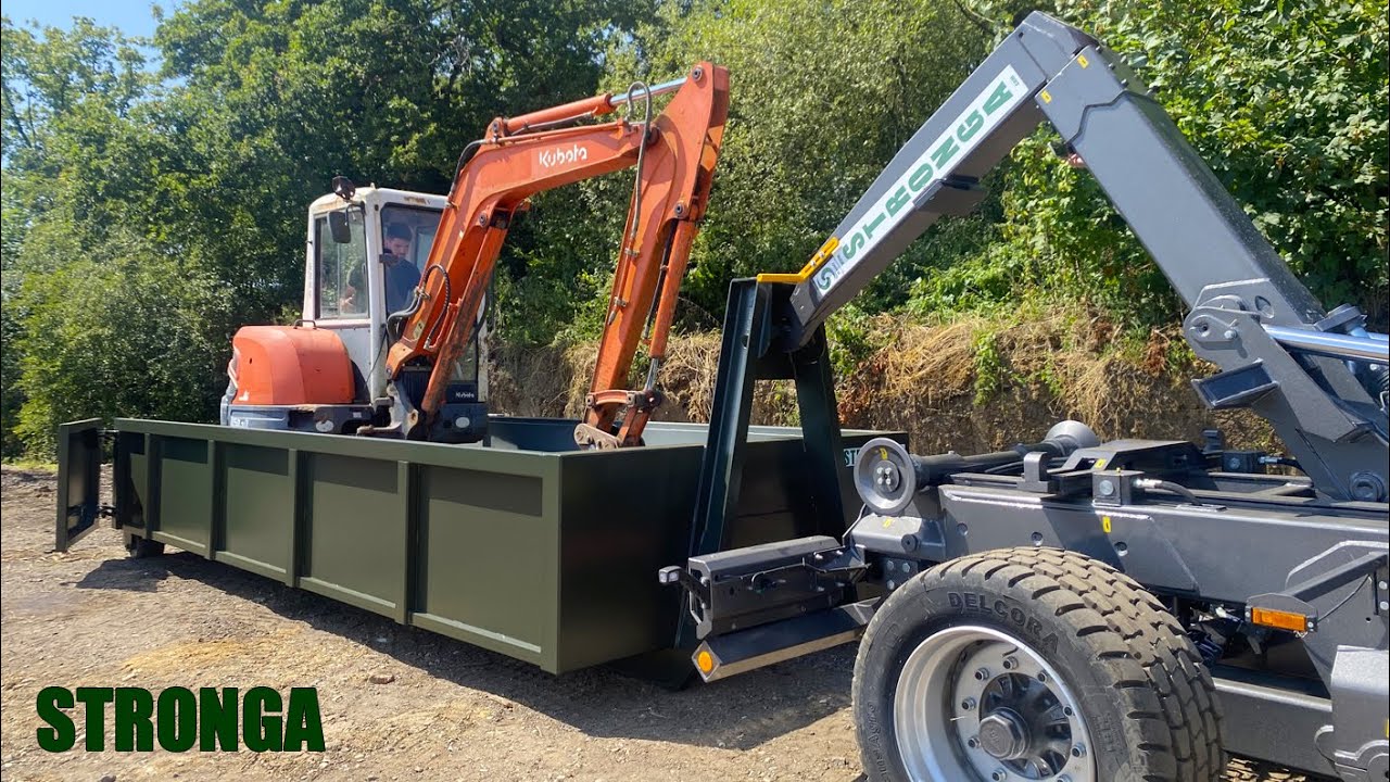 The Ultimate Tool for Groundwork Projects – Stronga Hook Lift Trailer