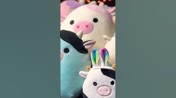 I want my own ADORABLE COW SQUISHMALLOW planet! #squishmallows #shorts