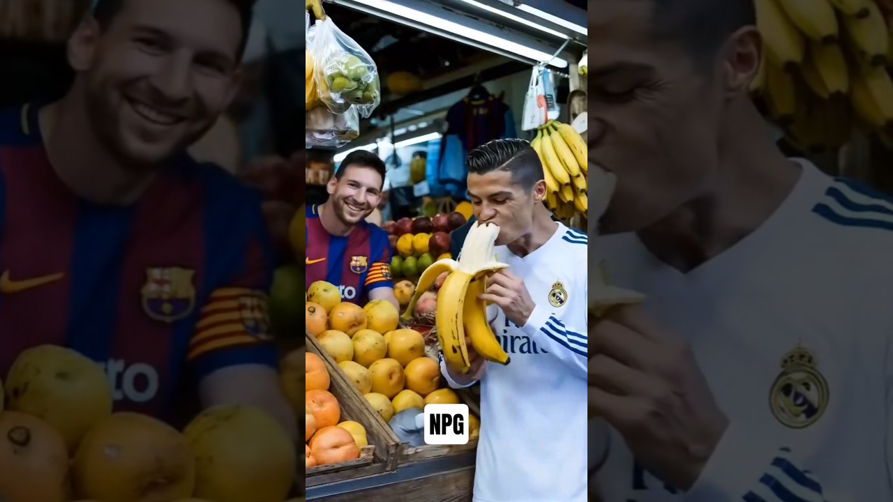 Messi Fight with Ronaldo