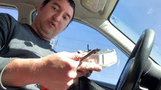 MAZDA PROTEGE CLUSTER REMOVAL 2000-2003 2003 Mazda Protege Speedometer Not Working