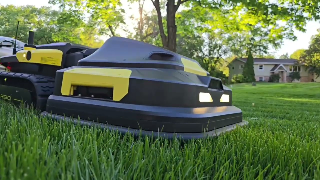 Hands-free Lawn mowing 🤗
