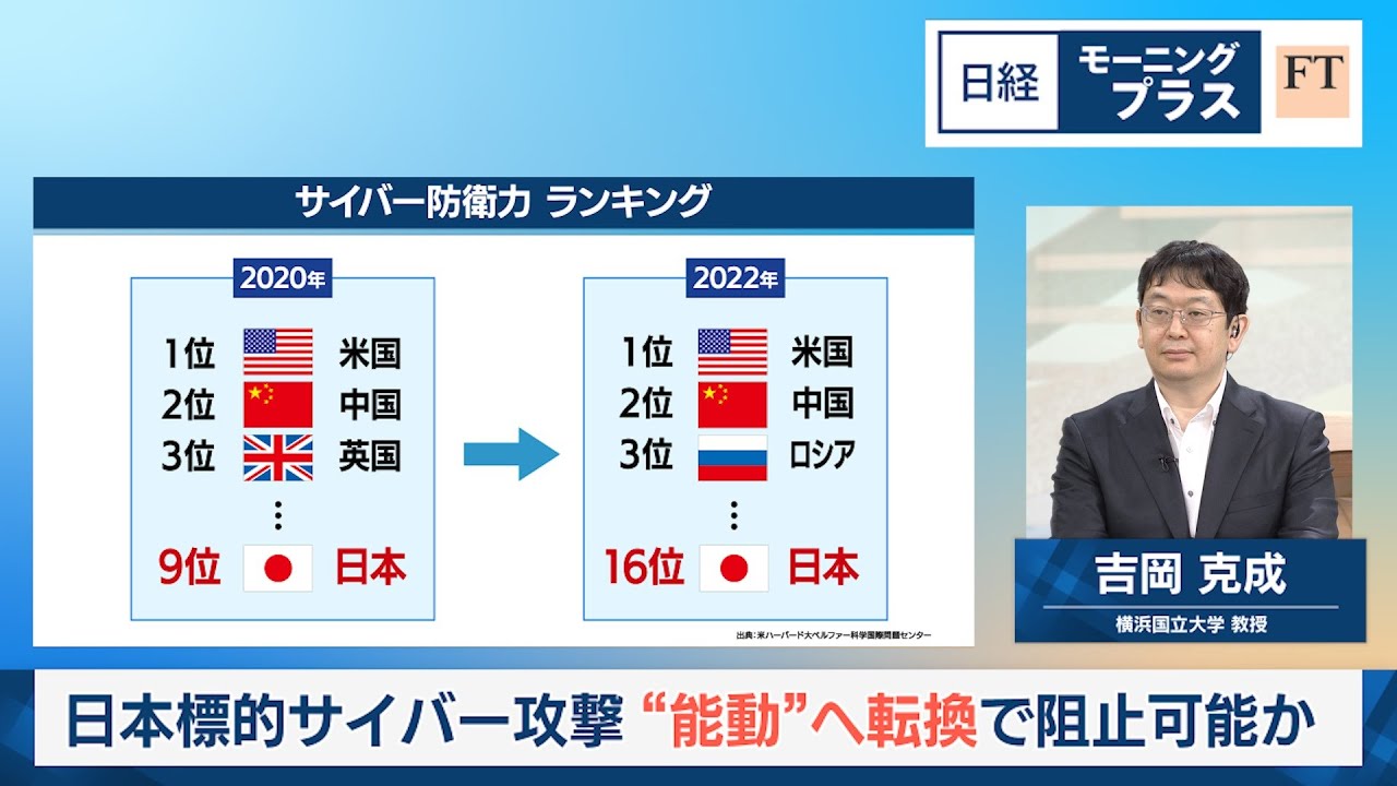 日本標的サイバー攻撃 “能動”へ転換で阻止可能か【日経モープラFT】