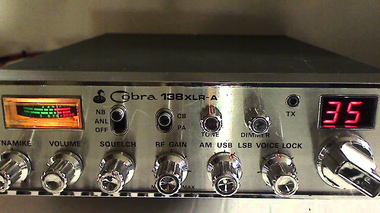 Cobra 138XLR - YouTube