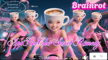Brainrot Universe Cappuccino – Brainrot Rap APTr.97 [Official Video]:  AppPineCher Sweet Remedy