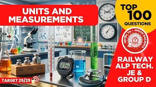 Units and Measurements - Top 100 Most Repeated Questions (PYQ) for Railway Group D &amp; NTPC 2026
