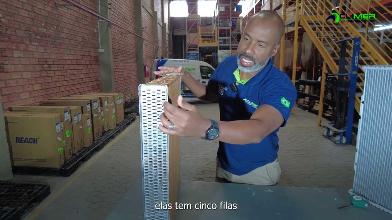 RADIADOR MERCEDES BENZ 1113: COLMEIA ALUMÍNIO X COBRE