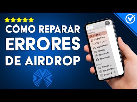 ¿Cómo reparar errores de AIRDROP? - iPhone, iPad y Mac