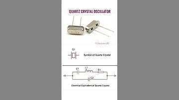 Quartz Crystal Oscillator #electronicseducation #electronicsrd #crystaloscillator