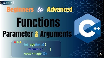 Function parameters & Arguments in c++ #cplusplus #cpp #beginners #programming #coding #c++
